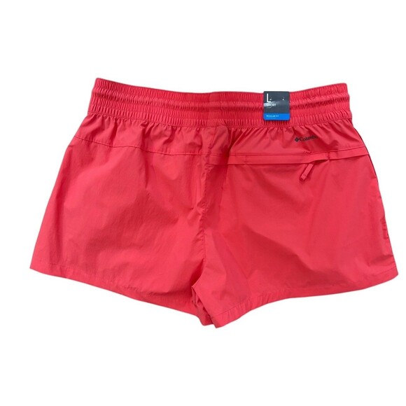 Columbia Boundless Trek Active Shorts Women's Large Regular Fit Coral UPF 50 - Picture 8 of 13